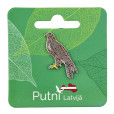 Enamel Pin Common Buzzard Bird